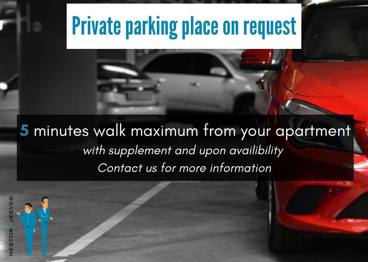شقة Nestor&Jeeves - Palais Renoir - By Sea - Free Parking نيس المظهر الخارجي الصورة