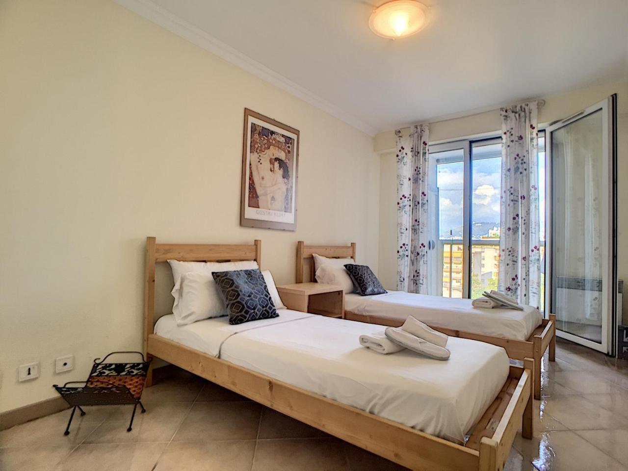شقة Nestor&Jeeves - Palais Renoir - By Sea - Free Parking نيس المظهر الخارجي الصورة